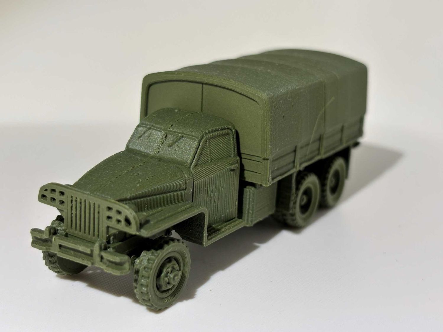 Studebaker US6 truck covered bed