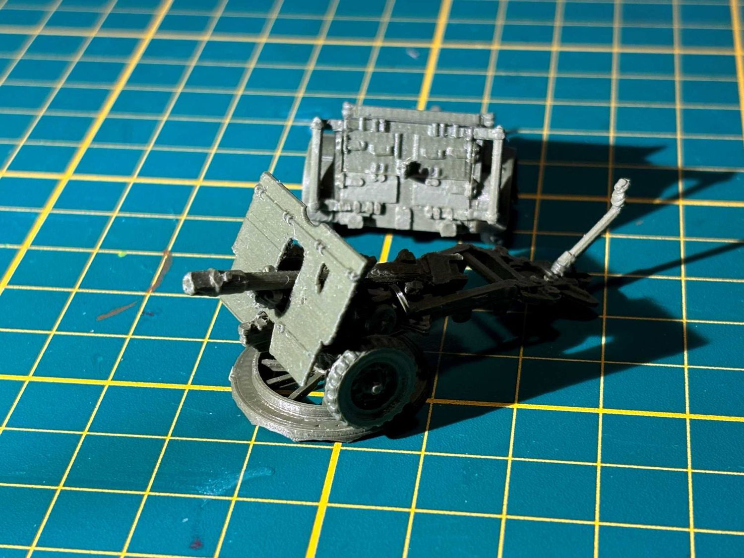 BR 25 pdr gun+ limber