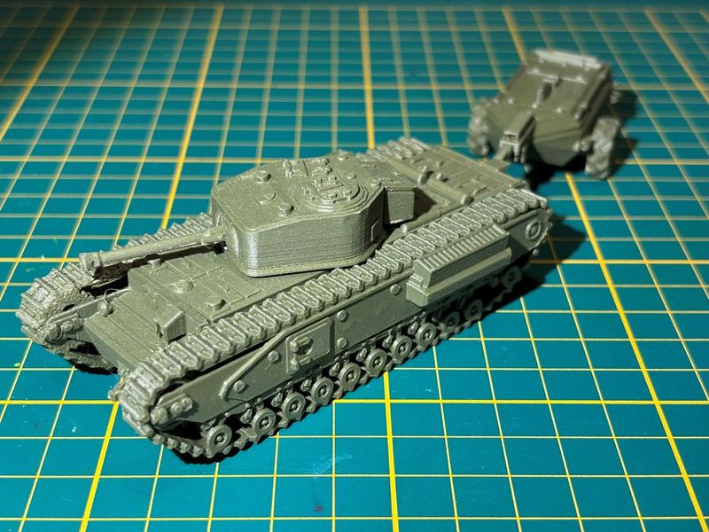 BR Churchill crocodile tank + ahw