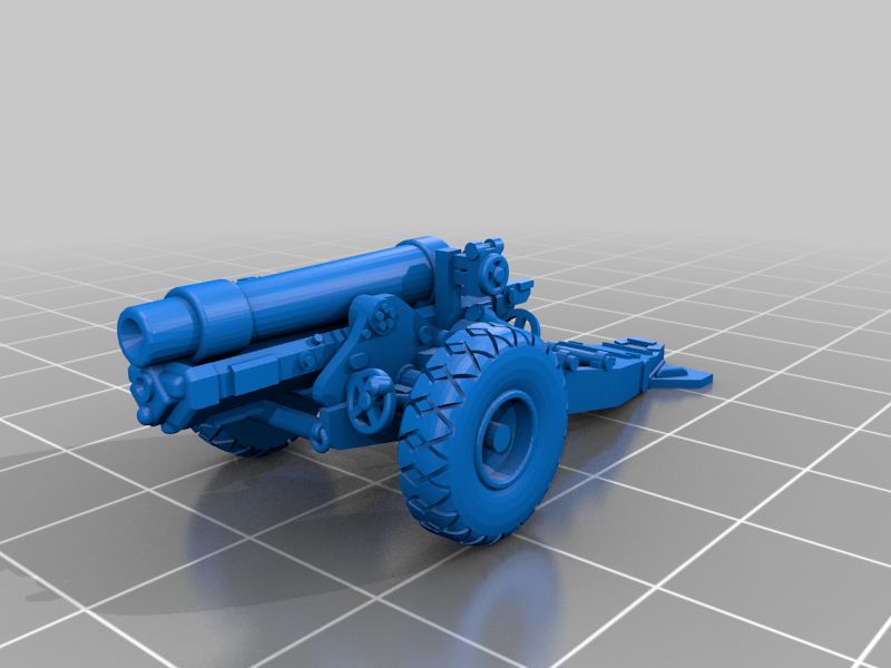 BR BL 6inch 26cwt Howitzer w Tires