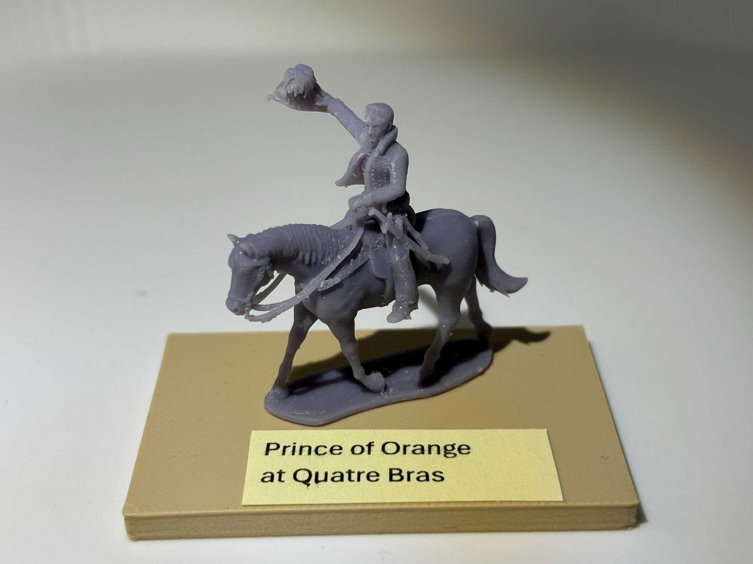 Nap. Prince of Orange at Quatre Bras on Horse Nap. Prince of Orange at Quatre Bras on Horse