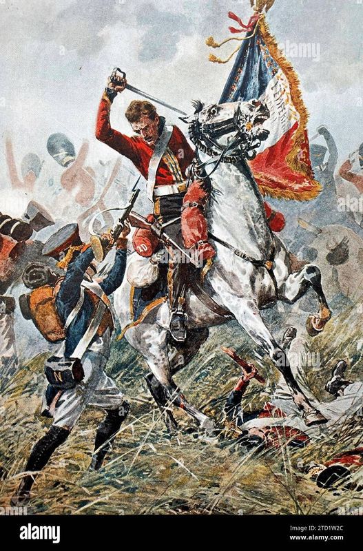 Nap. Capture of Eagle 105 Line at Waterloo