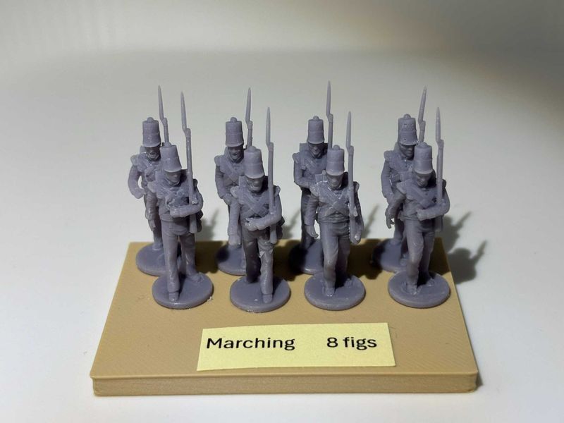 Nap. Highland 71 Foot Infantry, Marching