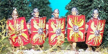 Romeinse legionairs