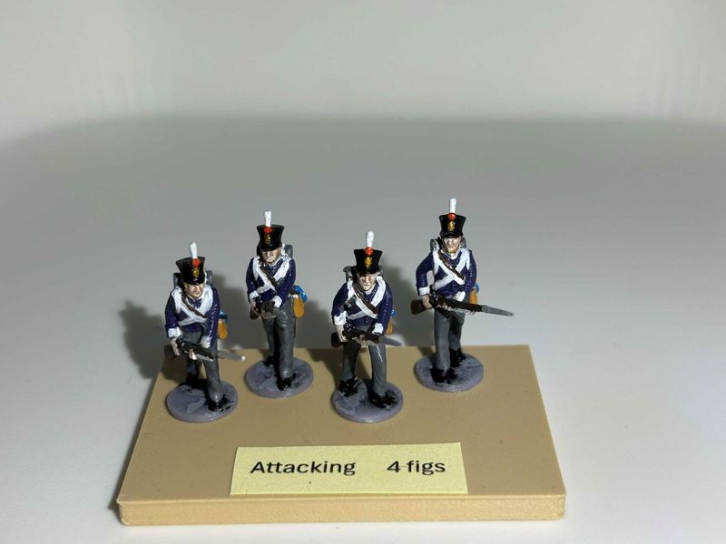 Nap. Dutch Line Infantry Centre, Attacking