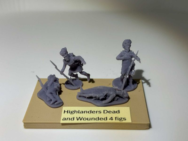 Nap. Highlanders: Dead and Wounded