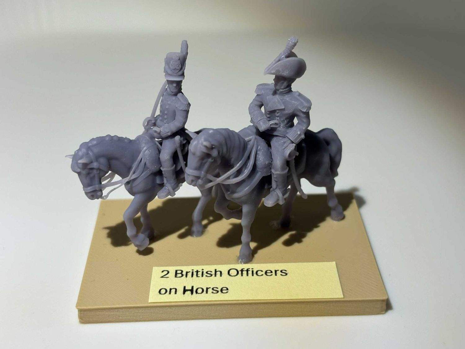 Nap. British Officers on Horse