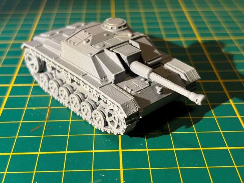 Stug III + 3 barrels