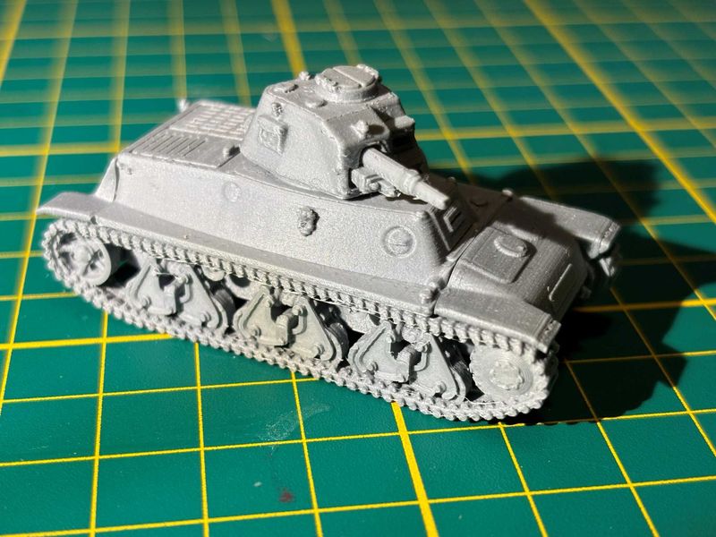 FR Hotchkiss H39 tank +long German
