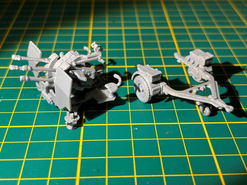 Flak 38 vierling AA gun