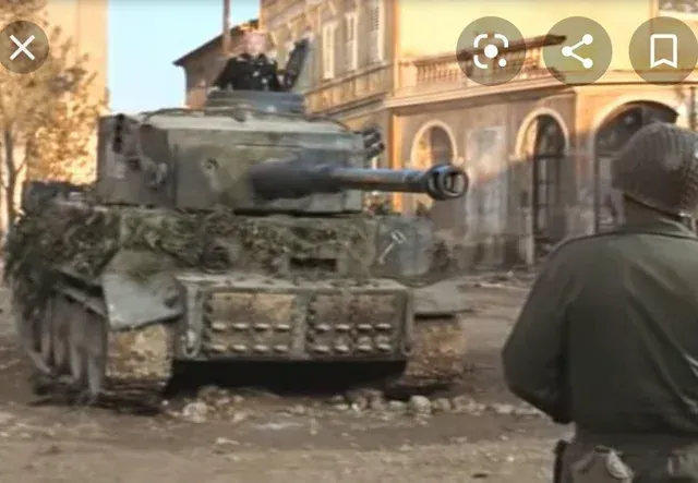 Tiger 1 mockup T34/85 Kelly's Heroes