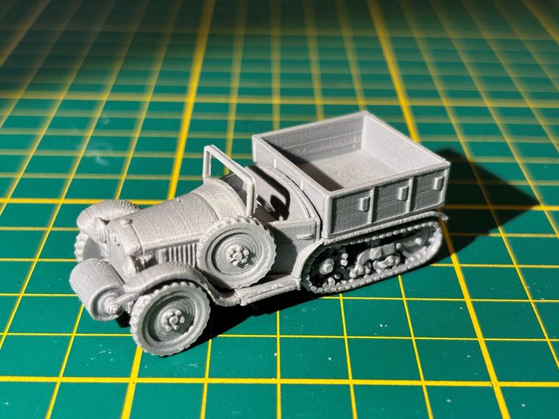 FR Citroen P17 halftrack open, fender, open box