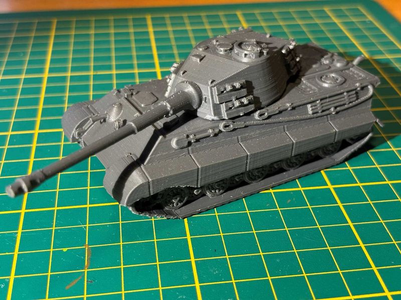 Tiger 2 tank Henschel turret