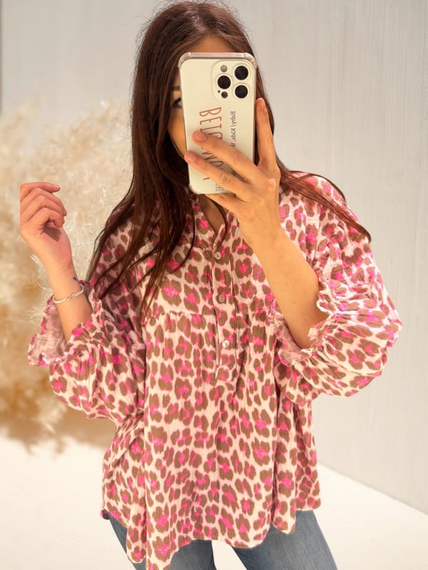 Leo Bluse Pink - One Size (38-46)
