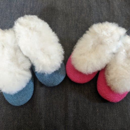 Lanart Baby Fur Slippers