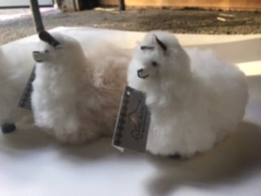 Mini Standing Alpaca
