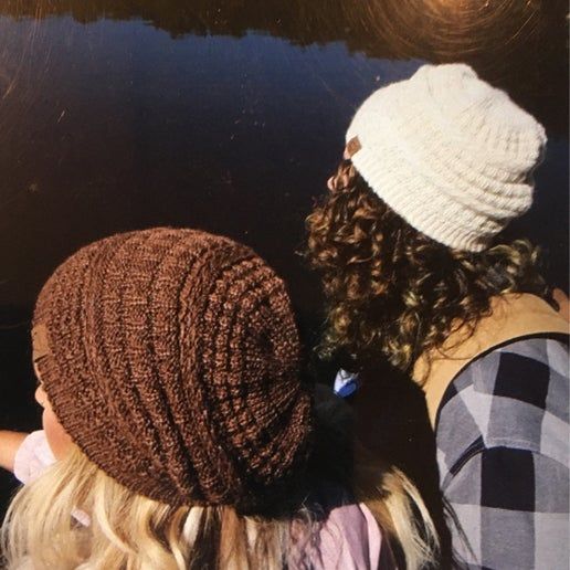 NEAFP Textured Slouch Beanie