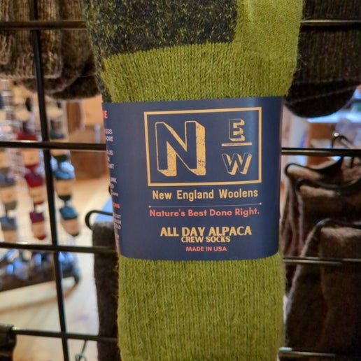 All Day Alpaca Crew Socks