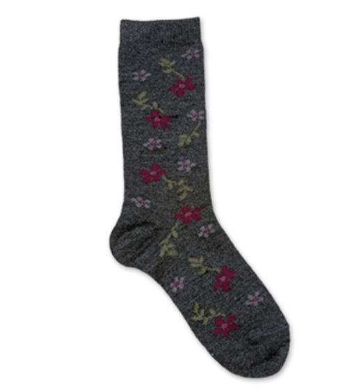 Alpaca Flower Socks
