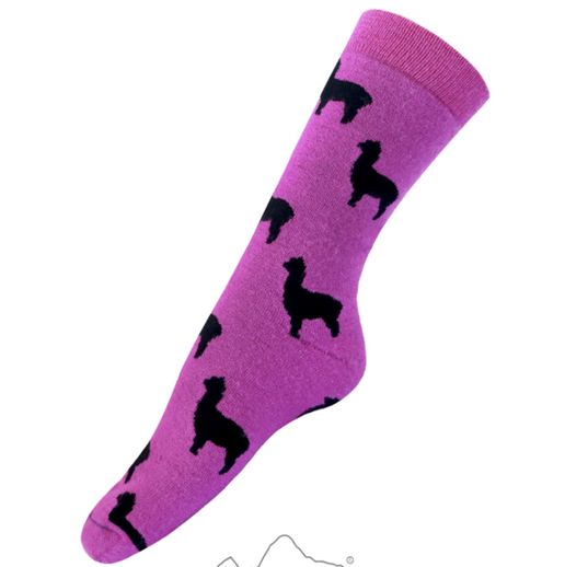 Alpaca Pattern Socks