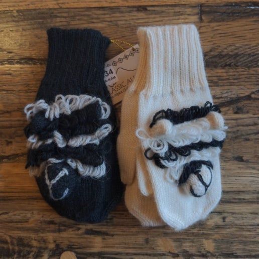 Kids Alpaca Mittens