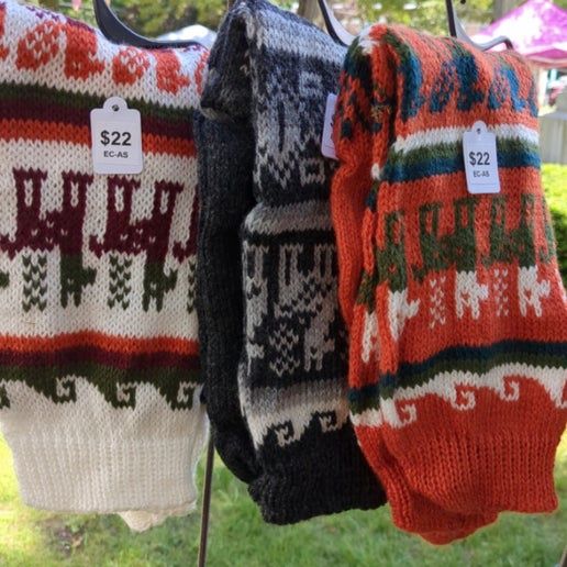 Ecuador Alpaca Socks