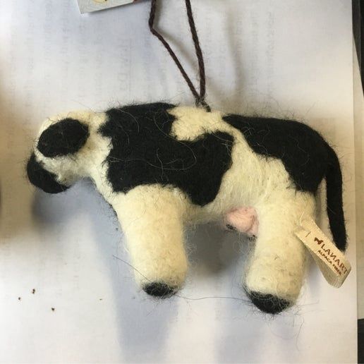 Felted Cow