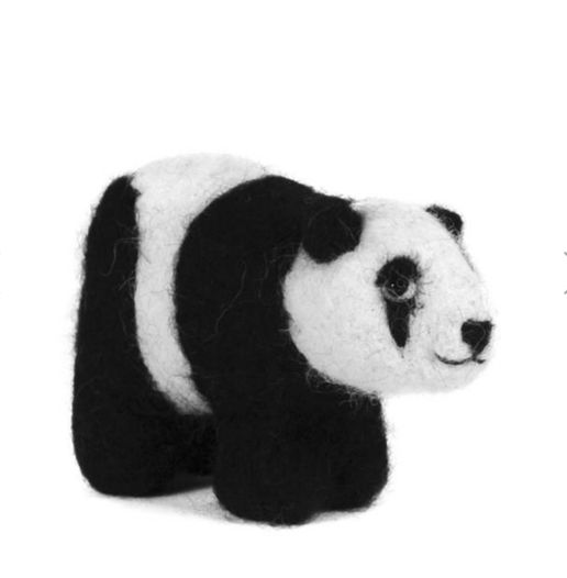 Felted Panda