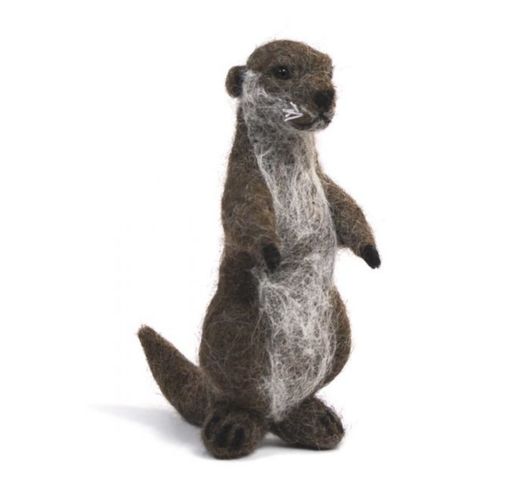 Felted Otter
