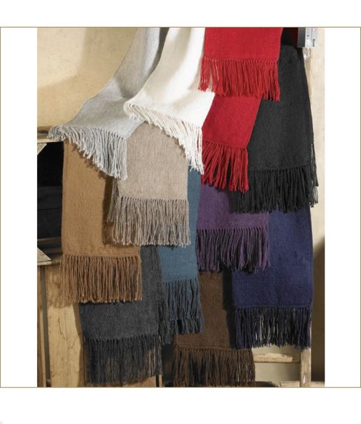 Woven Alpaca Scarf