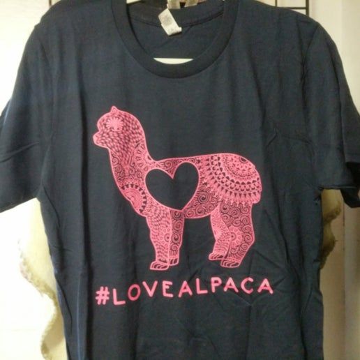 Mandala Love Alpaca T-shirt