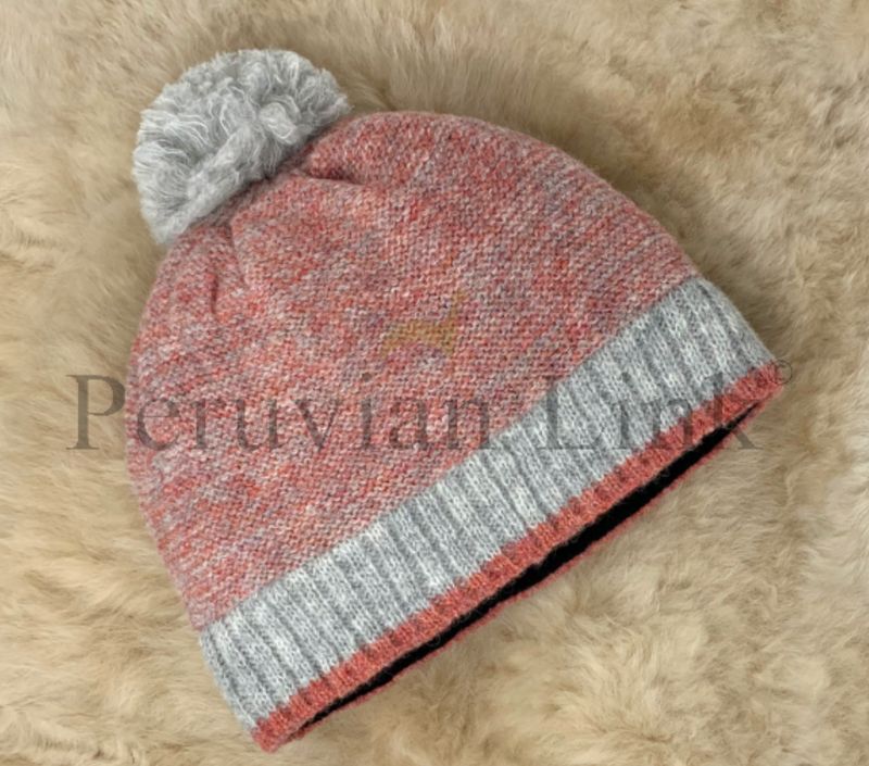 Strawberry Mousse Baby Alpaca Hat