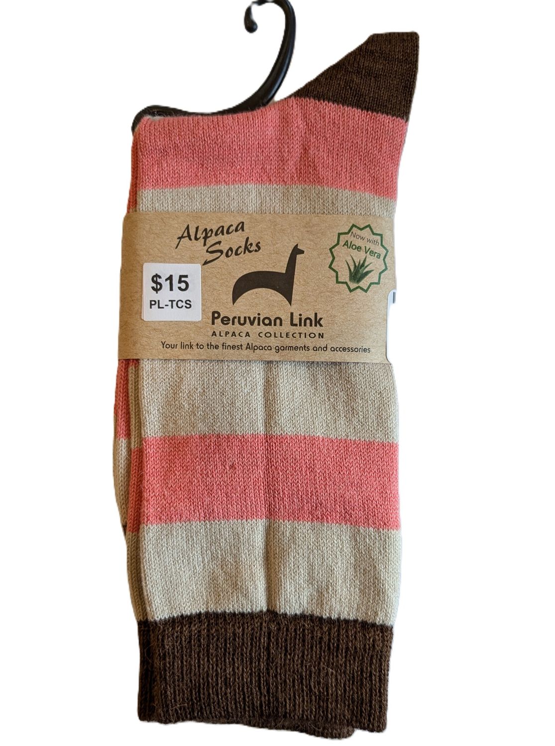 Tri-color Striped Socks