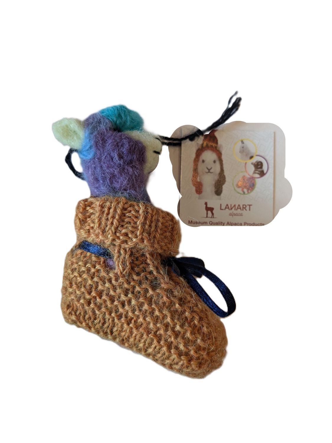 Sweet Alpaca Sculpture (Alpaca in Sock)