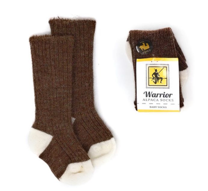 Baby Alpaca Color Block Baby Socks