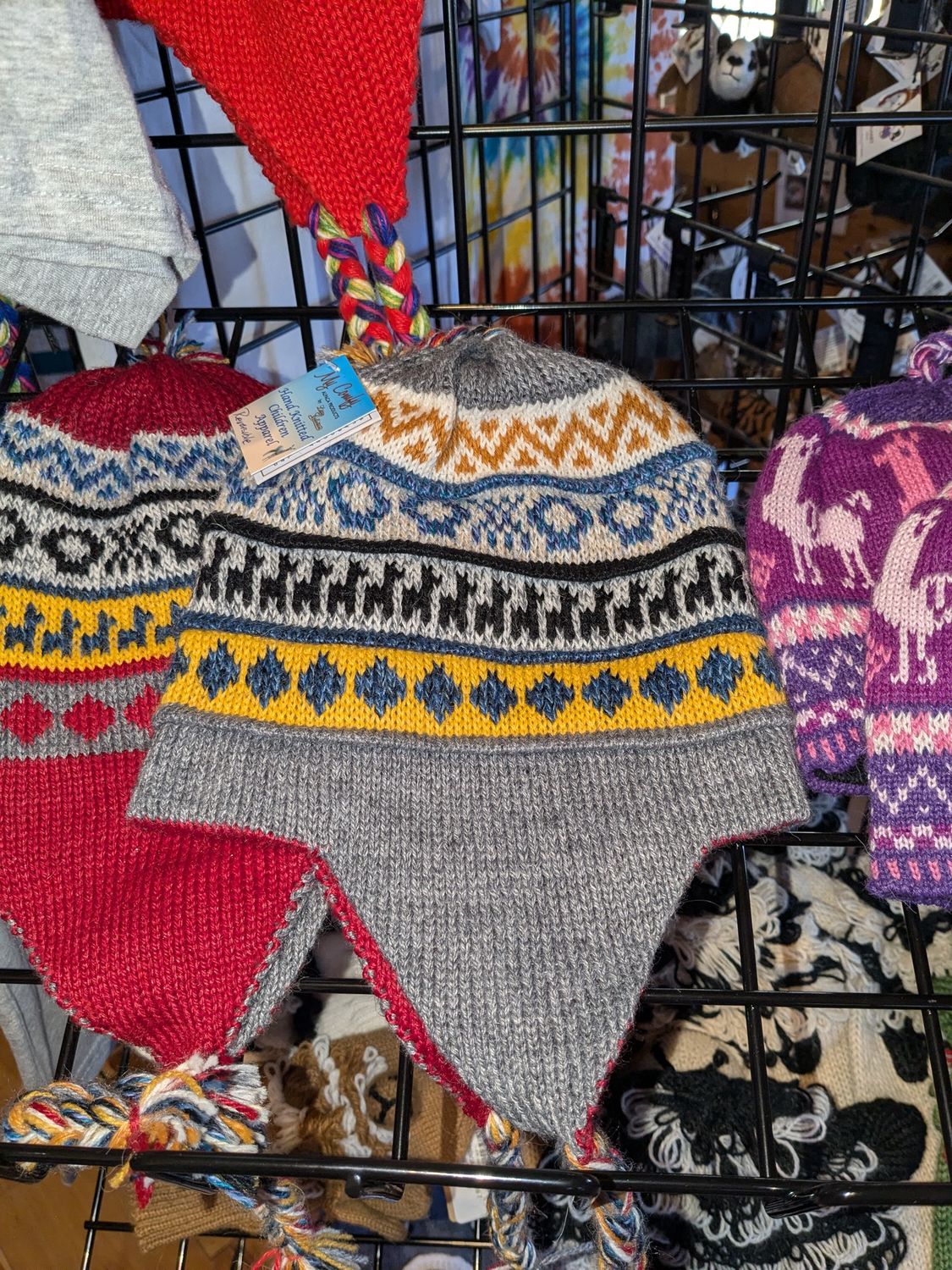 Striped Design Toddler Chullo Hat