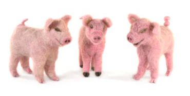 Felted Piglet