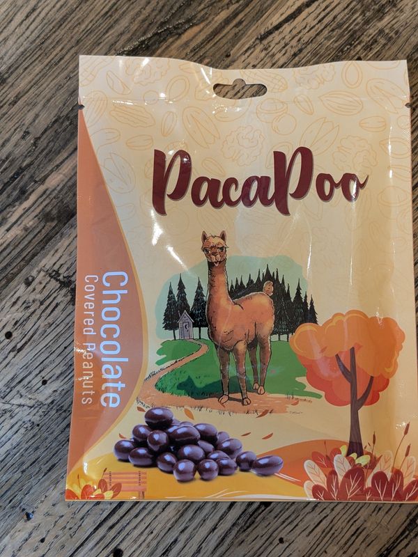 PacaPOO Chocolate Covered Peanuts