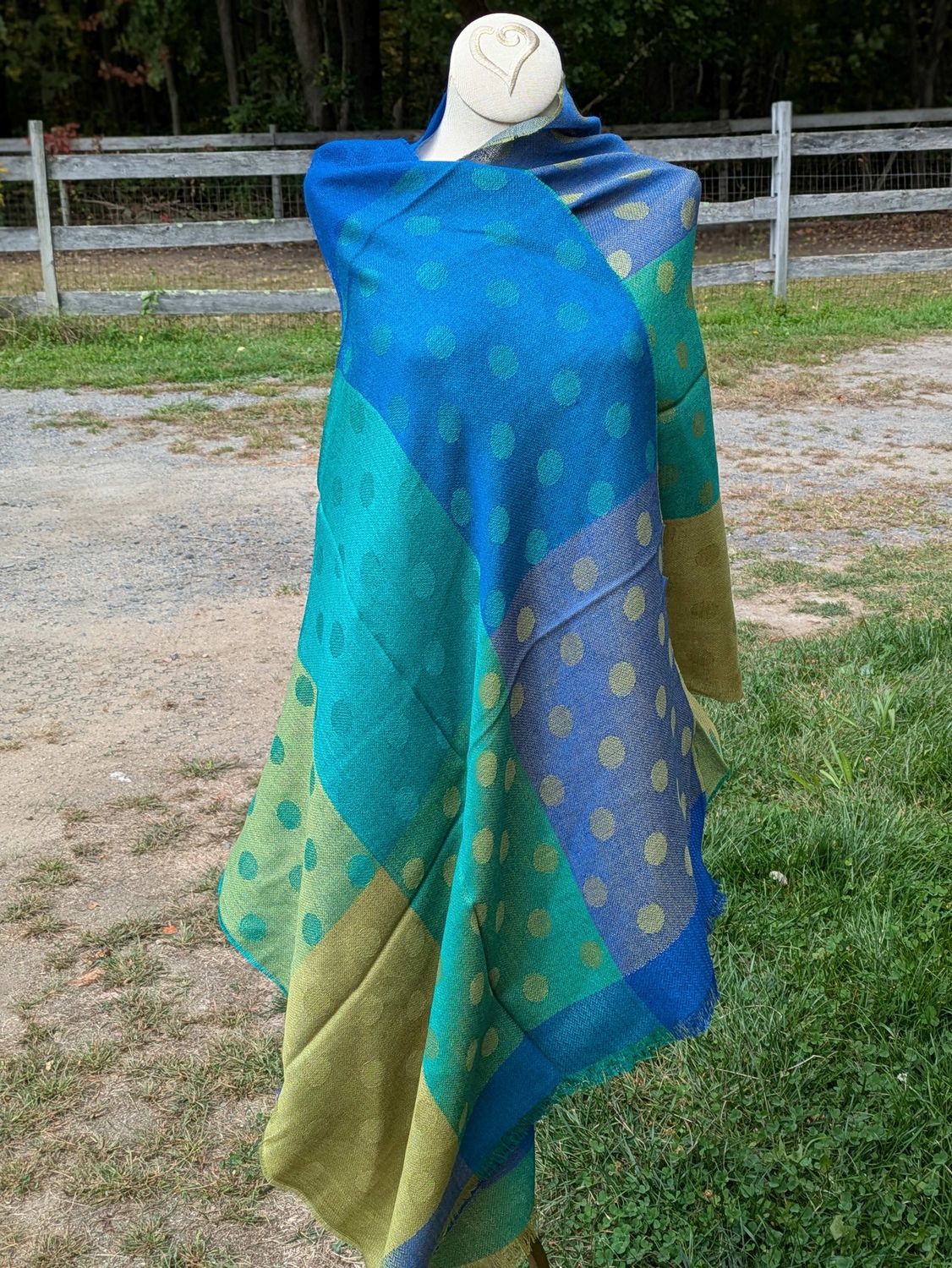 Polka Dot Shawl