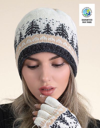 Scandinavian Winter Alpaca Hat