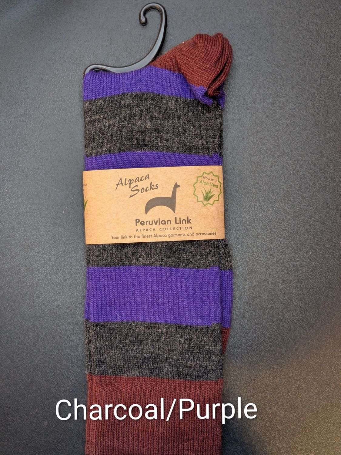 Tri-color Striped Socks