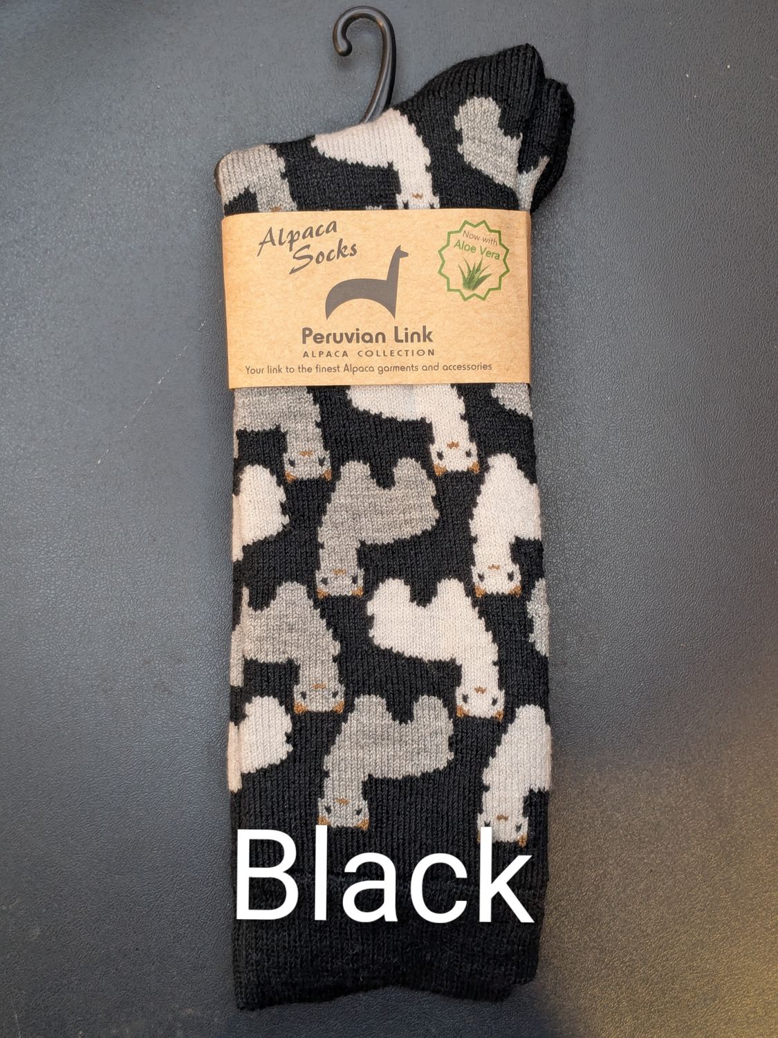 Alpaca Motif Socks