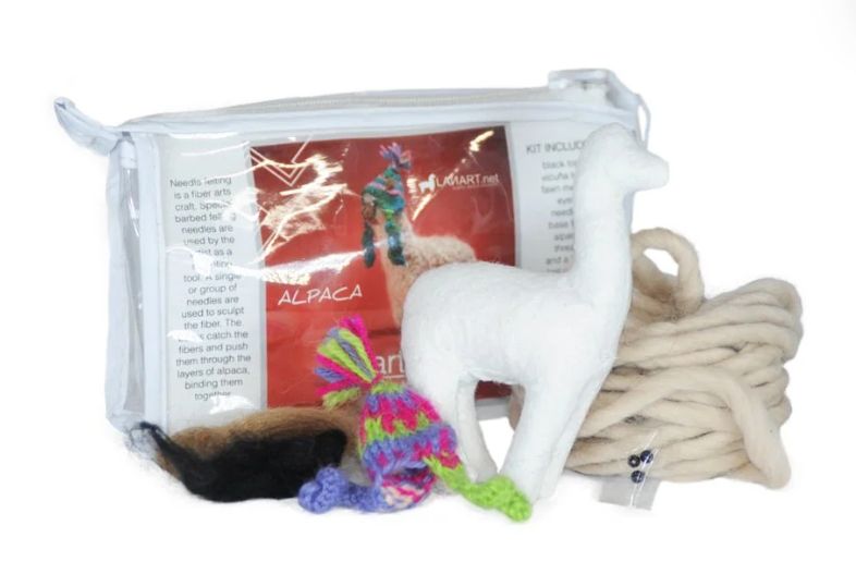 Alpaca Needle Felting Kit