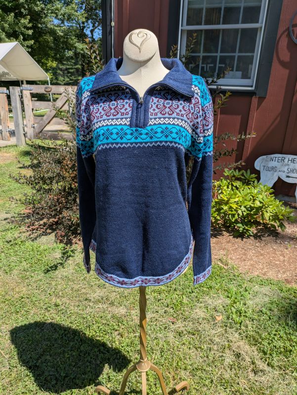 Ladies 1/4 Zip Sweater
