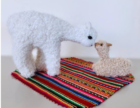 Alpacadorable Mom-n-Cria Ornament