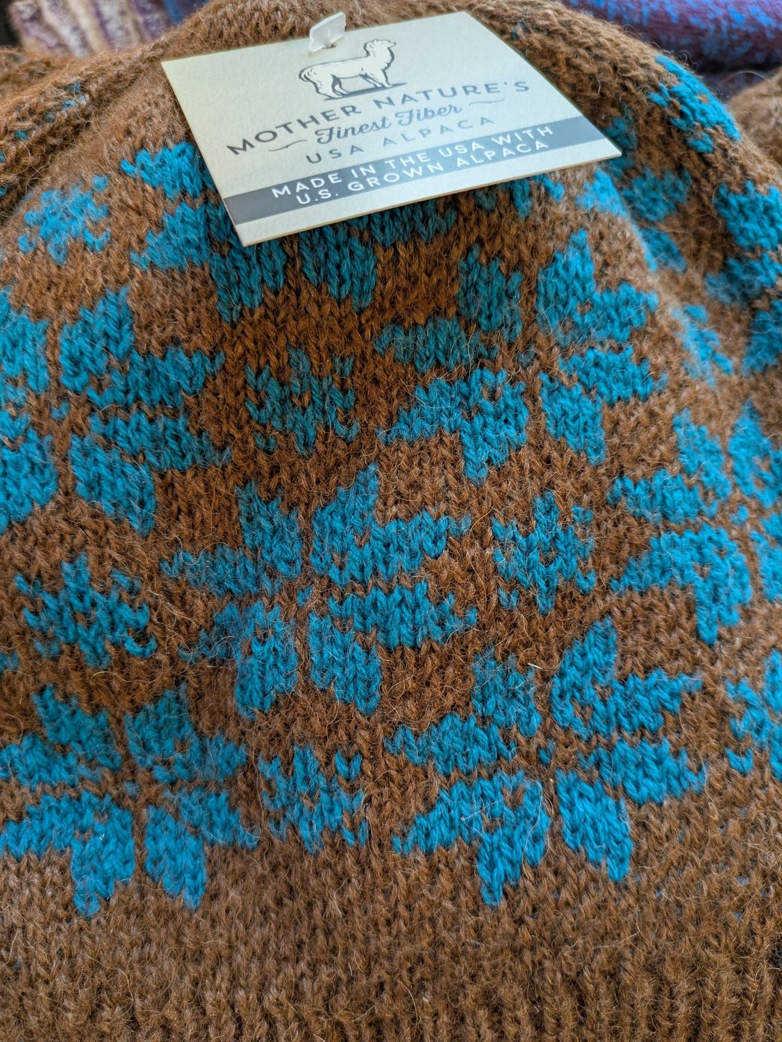 Snowflake Slouch Beanie