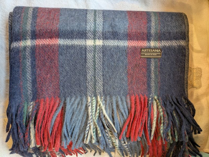 Patriot Plaid Blanket