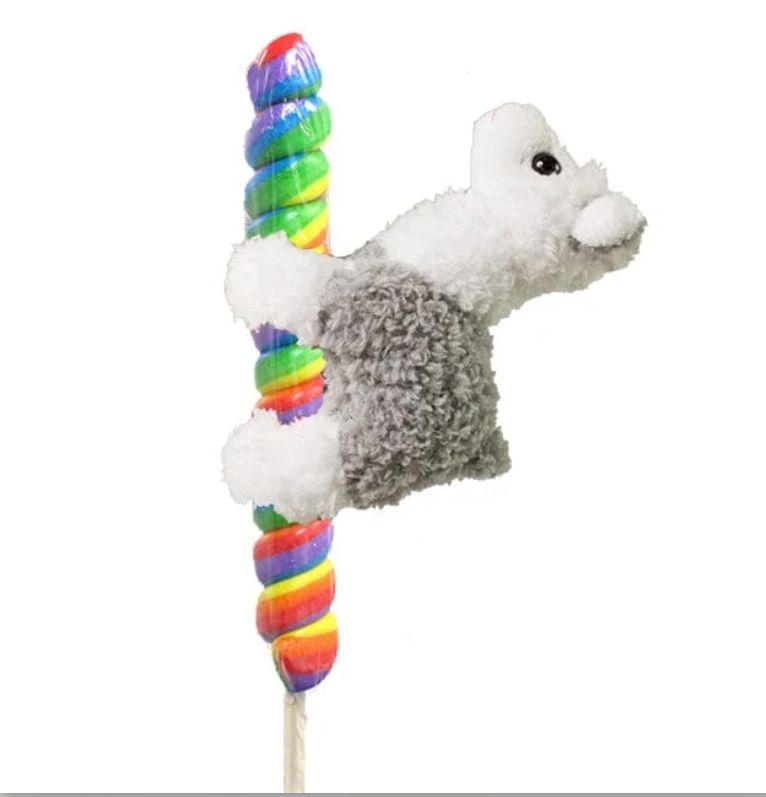 Alpaca on Candy Lollipop