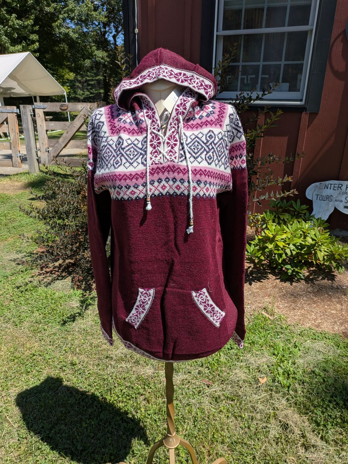 Ladies Tie-Up Hoodie