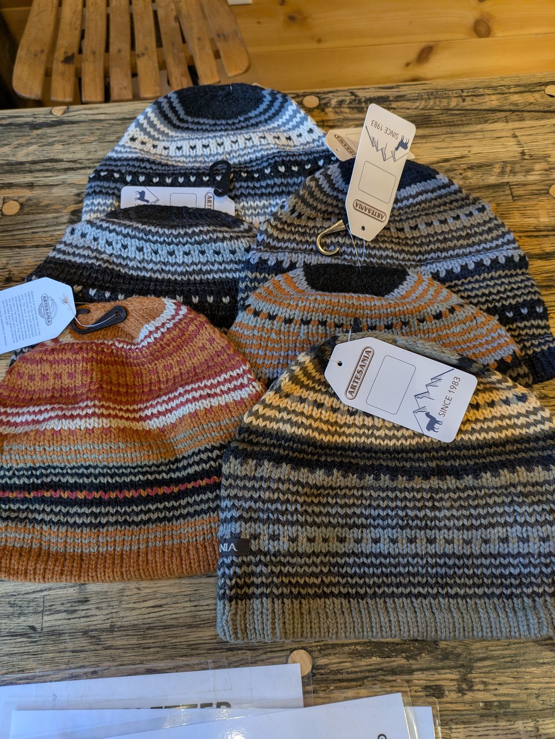 Striped Ski Hat